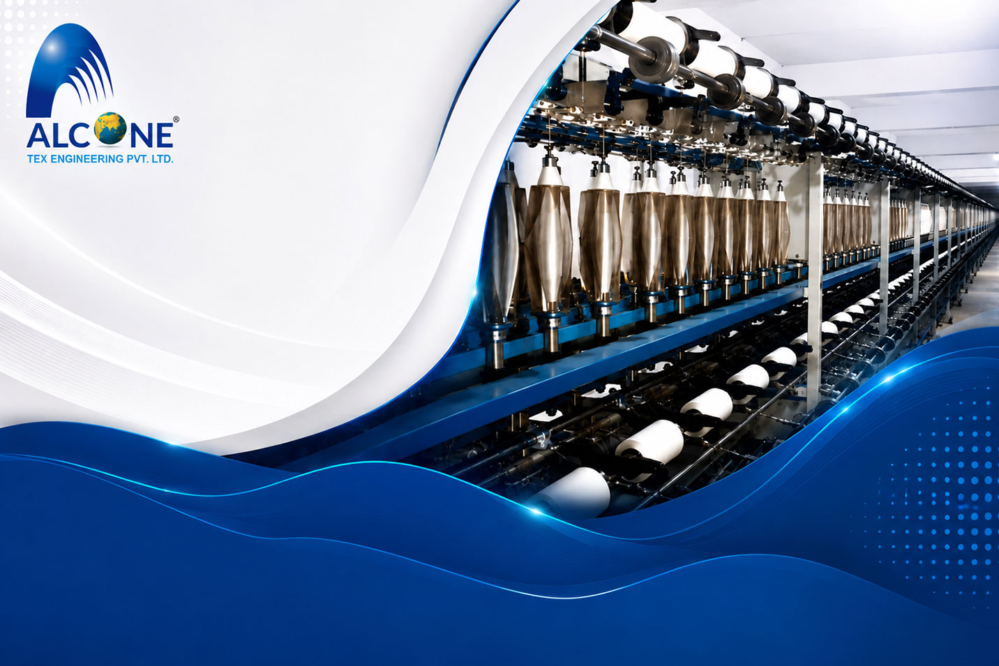 Embroidery Thread Primary Secondary TFO Doubler Machine