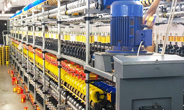 Yarn And Jari Covering Machine